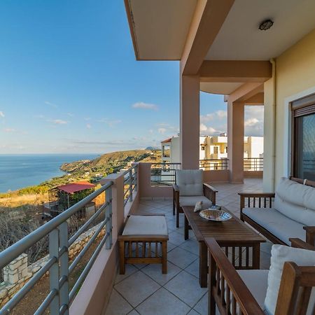 Deluxe Villa Kamba With Sea View Aptera Exterior photo