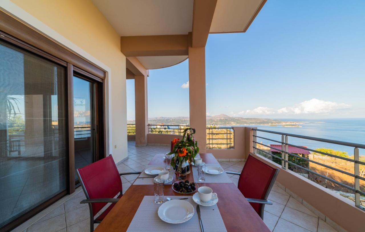 Deluxe Villa Kamba With Sea View Aptera Exterior photo